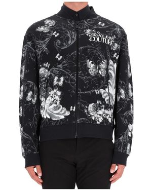 Versace Jeans Couture Couture Zipped Bomber Jacket - Black