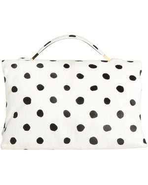 Marni Large Polka-Dot Tote Bag - Natural