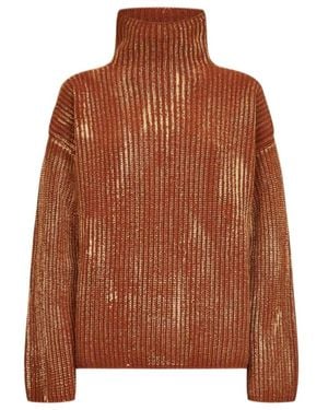 DIESEL Turtleneck Sweater - Brown