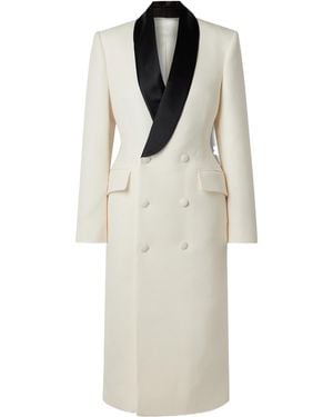 Wardrobe NYC Double-Breasted Coat - White