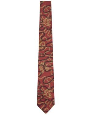 Vivienne Westwood Orb Tie - White