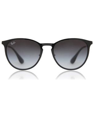 Ray-Ban Logo Oval Sunglasses - Black