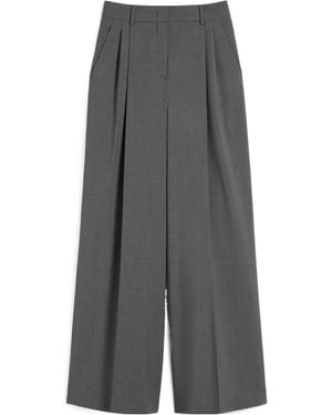 Weekend by Maxmara Adelfi Pleated Trousers - Grey