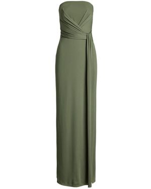 Ralph Lauren Estila Gown Ld52 - Green