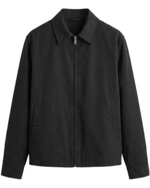 AllSaints Bradner Zip-Front Jacket - Black