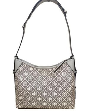Tory Burch Single-Shoulder Bag With Adjustable Strap - Grey