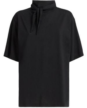 Lemaire T-Shirt W/ Scarf - Black