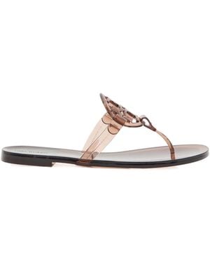 Tory Burch Minimalist Jelly Shoes - White