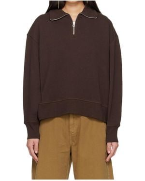 Rag & Bone Long-Sleeved Pullover - Brown