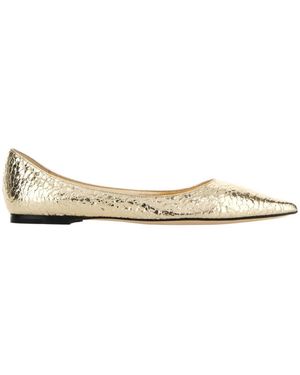 Jimmy Choo Love Flat Ballerinas - Natural