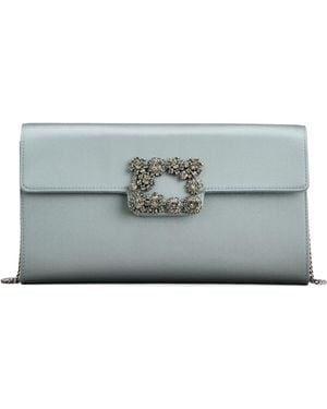 Roger Vivier Efflorescence Clutch - Grey