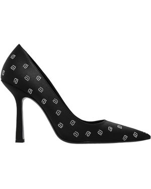 Alexander Wang Delphine Embellished Court Shoes - Black