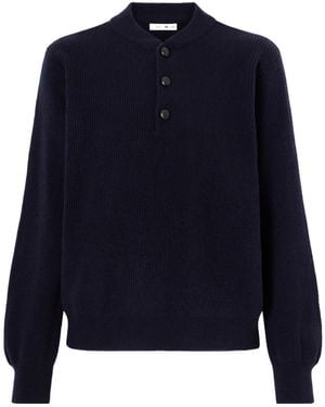 Blazé Milano Highland Dorset Ribbed Sweater - Blue