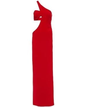 Monot Cutout Gown - Red