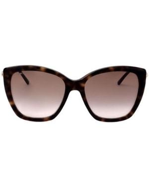 Jimmy Choo Eyewear Butterfly Frame Sunglasses - Multicolor