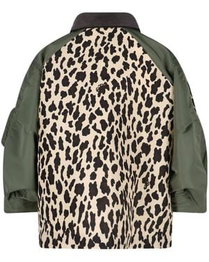 【VIP価格★関税込】Sacai/ Leopard Print x Nylon Twill Jacket sacai | Leopard Print x Nylon Twill Jacket – Kirna Zabête