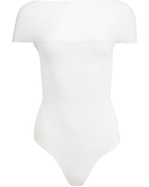 KHAITE Basile Bodysuit - White