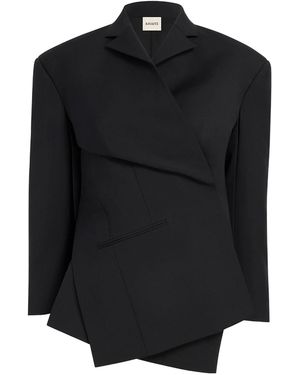 KHAITE Palto Jacket - Black
