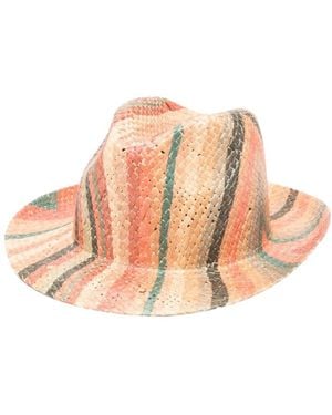 Paul Smith Striped Hat - Pink