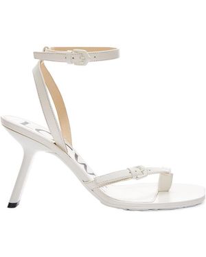 Loewe Petal Stiletto Sandal - White