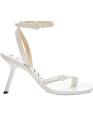Loewe Petal Stiletto Sandal - White