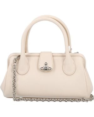 Vivienne Westwood Chain Strap Shoulder Bag - Natural