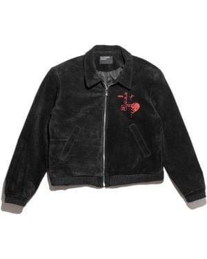 Enfants Riches Deprimes Enfants Riches Déprimés Constructivist Zip-Up Jacket - Black