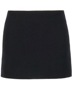 Ann Demeulemeester Concealed Zipped Mini Skirt - Black