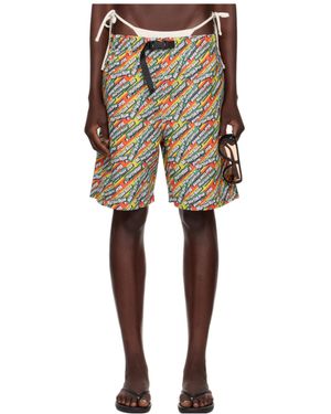 Martine Rose Board Swim Shorts - Natural