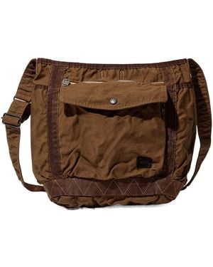 Porter-Yoshida and Co Crag Large Shoulder Bag - Brown