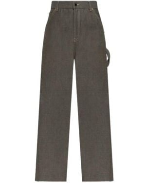 DARKPARK Lisa Wide-Leg Jeans - Gray