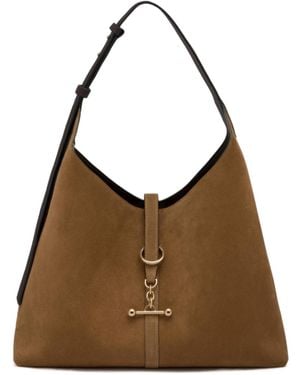 Strathberry Handbag With Metal Hardware - Brown