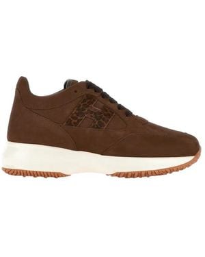 Hogan Sneakers Interactive - Brown