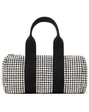 Alexander Wang Cruiser Crystal Mini Duffle Bag - Black