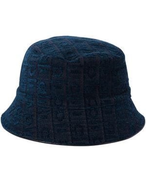 Ferragamo Jacquard Fisherman's Hat - Blue