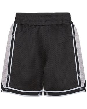 Fendi Mesh Bermuda Shorts - Black