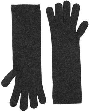 Max Mara Cashmere Gloves - Black