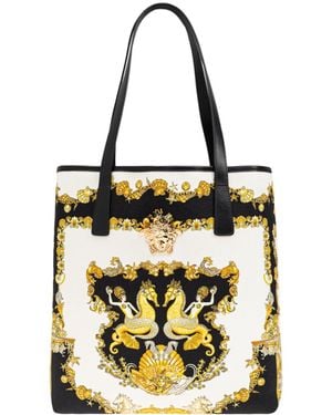 Versace Coral Theater Tote Bag - Metallic