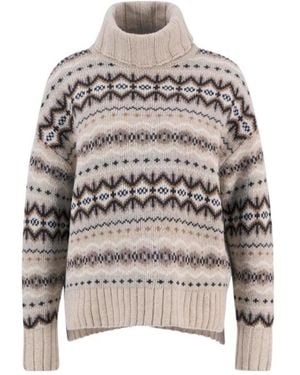 Barbour Turtleneck Sweater - Gray