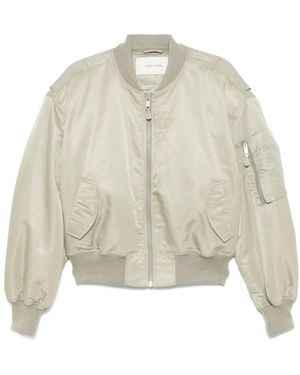 Entire studios Broad Bomber Jacket - White