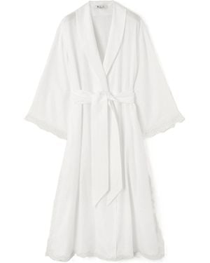 Loro Piana Braxton Bathrobe - White