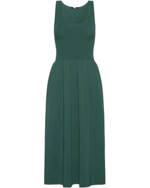 Weekend by Maxmara Rib-Knit Midi Dress - Green