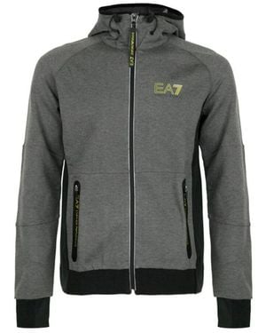 Armani Collezioni Armani Armani Ea719 New Windproof Sports Hoodie Jacket 6Zpm65 - Grey