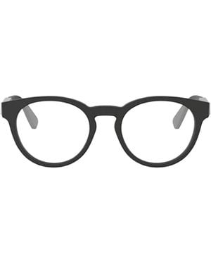 BVLGARI Bulgari Round-Frame Glasses - White