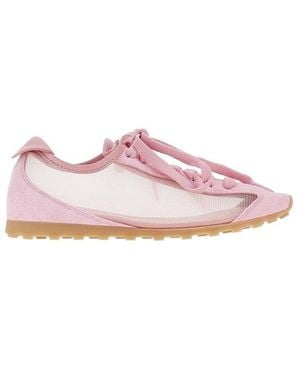 Jacquemus Lace-Up Trainers - Pink