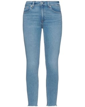 Rag & Bone Lightwash Stretch Jeans - Blue