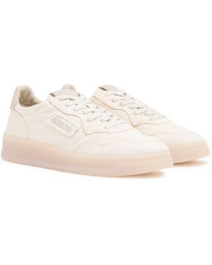 Autry Lace-Up Low-Top Sneakers - Natural