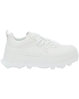 Jil Sander Sporty Trainers - White