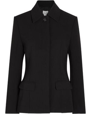 TOTEME Darted Crepe Jacket - Black
