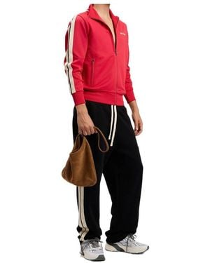 Palm Angels Long Sleeve Jacket - Red